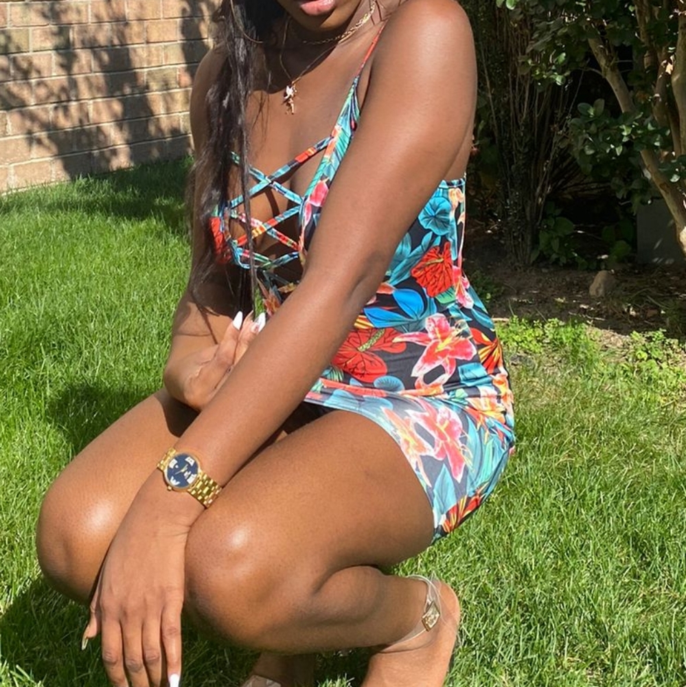 Tropical dress